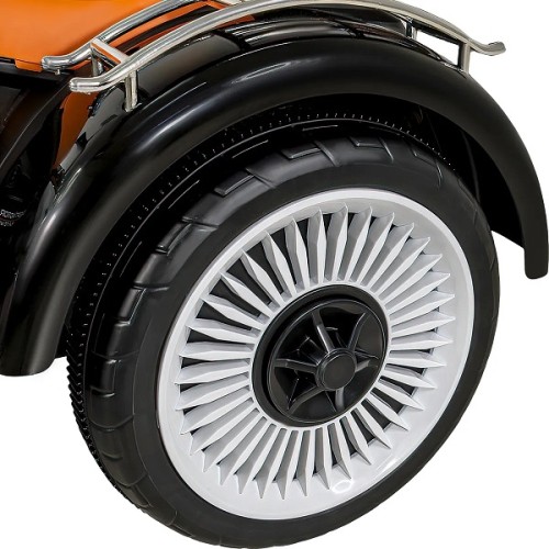 Παιδικό ηλεκτροκίνητο τρίκυκλο scooter με φάρο - BJQ-6388 - 701114 - White/Orange Παιδικό ηλεκτροκίνητο τρίκυκλο scooter με φάρο - BJQ-6388 - 701114 - White/Orange