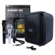 Φορητό ηχείο subwoofer με 2 μικρόφωνα Karaoke - BTS-1740 - 717400