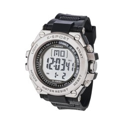 Ψηφιακό ρολόι χειρός - LS9053 - Lasika - 817346 - Black/Silver