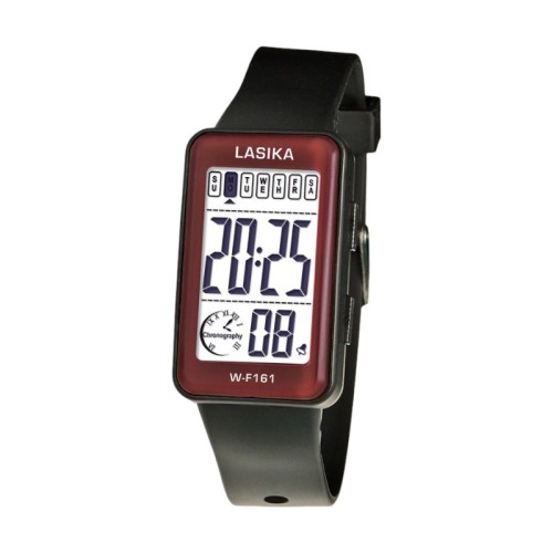 Ψηφιακό ρολόι χειρός - LS161 - Lasika - 817391 - Black/Red
