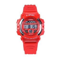 Ψηφιακό ρολόι χειρός - LS116 - Lasika - 817407 - Red Ψηφιακό ρολόι χειρός - LS116 - Lasika - 817407 - Red