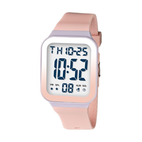 Ψηφιακό ρολόι χειρός - LS177 - Lasika - 817414 - Pink