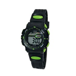 Παιδικό ψηφιακό ρολόι χειρός - LS85 - Lasika - 817421 - Black/Green Παιδικό ψηφιακό ρολόι χειρός - LS85 - Lasika - 817421 - Black/Green