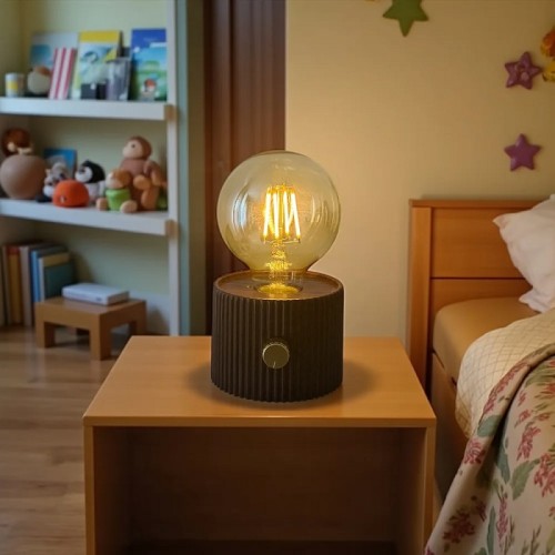 Επαναφορτιζόμενη επιτραπέζια λάμπα LED με Dimmer - FA-008 - 817452 - Dark Brown Επαναφορτιζόμενη επιτραπέζια λάμπα LED με Dimmer - FA-008 - 817452 - Dark Brown