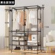 Κρεμάστρα δαπέδου με ράφια 2 στηλών - YH6602-2 - 114043 - Black Κρεμάστρα δαπέδου με ράφια 2 στηλών - YH6602-2 - 114043 - Black