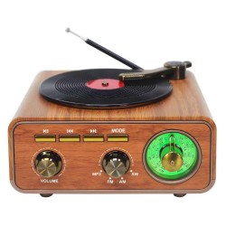Επαναφορτιζόμενο ραδιόφωνο Retro - M1317BT - 113179 - Light Brown