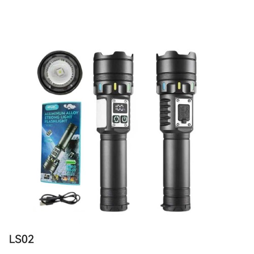 Επαναφορτιζόμενος φακός LED - FA-LS02-TG - 817513 Επαναφορτιζόμενος φακός LED - FA-LS02-TG - 817513