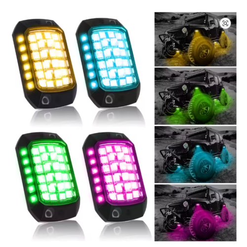 Σετ διακοσμητικά φώτα πλαισίου αυτοκινήτου LED με τηλεχειρισμό - 1112110/R04 - 110852