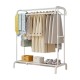 Κρεμάστρα δαπέδου με ράφι παπουτσιών - YH6805 - 114067 - White