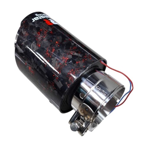 Τελικό εξάτμισης αυτοκινήτου με φωτισμό - G35702-KZ - 120830 - Red