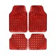 Πατάκια αυτοκινήτου - Celebrity Car - 016 - 4pcs - 122292 - Red