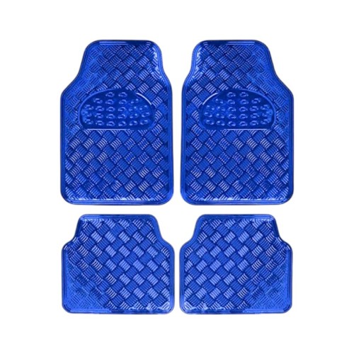 Πατάκια αυτοκινήτου - Celebrity Car - 016 - 4pcs - 122292 - Blue