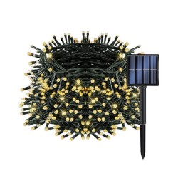Ηλιακή γιρλάντα φωτισμού LED - 8m+2m - 80L - 152929 - Warm White