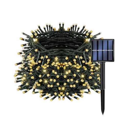 Ηλιακή γιρλάντα φωτισμού LED - 17m+2m - 170L - 152936 - Warm White