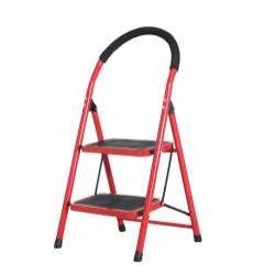 Πτυσσόμενη σκάλα-σκαμπό σιδερένια - 108-2 - 617440