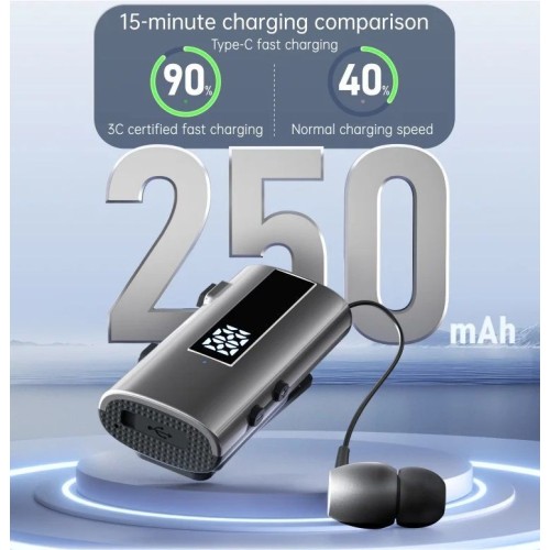 Ασύρματο ακουστικό Bluetooth - K92 - 230632 - Rose Gold