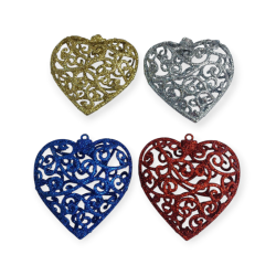 Σετ Χριστουγεννιάτικα στολίδια - 8cm - 4pcs - 230690 Σετ Χριστουγεννιάτικα στολίδια - 8cm - 4pcs - 230690