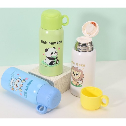 Παιδικό παγούρι-θερμός με κούπα - 500ml - 312567 - Blue Παιδικό παγούρι-θερμός με κούπα - 500ml - 312567 - Blue