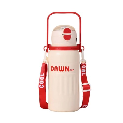 Φορητό παγούρι-θερμός - 800ml - 312581 - Red/Beige Φορητό παγούρι-θερμός - 800ml - 312581 - Red/Beige