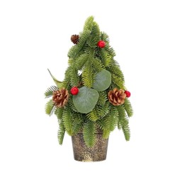 Χριστουγεννιάτικο επιτραπέζιο διακοσμητικό δεντράκι - 28XS410 - 313124