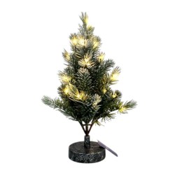 Χριστουγεννιάτικο επιτραπέζιο διακοσμητικό δεντράκι με φωτισμό - 28XS395 - 313182