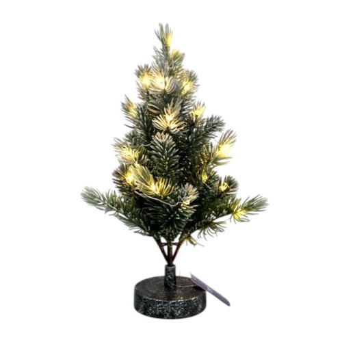 Χριστουγεννιάτικο επιτραπέζιο διακοσμητικό δεντράκι με φωτισμό - 28XS395 - 313182