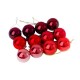 Σετ Χριστουγεννιάτικες μπάλες - 8cm - 12pcs - 326048 - Red