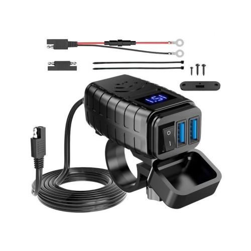 Αντάπτορας φόρτισης μοτοσυκλέτας USB - MQ3103 - 330001