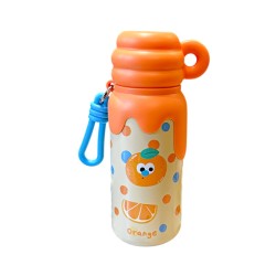 Παιδικό παγούρι-θερμός με κούπα - 420ml - 340908 - Orange Παιδικό παγούρι-θερμός με κούπα - 420ml - 340908 - Orange
