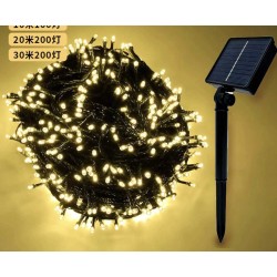 Ηλιακή γιρλάντα φωτισμού LED - 8m+2m - 80L - 152929 - Warm White