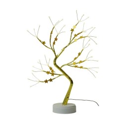 Χριστουγεννιάτικο επιτραπέζιο διακοσμητικό δεντράκι με φωτισμό - 153117 - Warm White