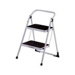 Πτυσσόμενη σκάλα-σκαμπό σιδερένια - 106-2 - 617426