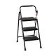 Πτυσσόμενη σκάλα-σκαμπό σιδερένια - 109-3 - 617471