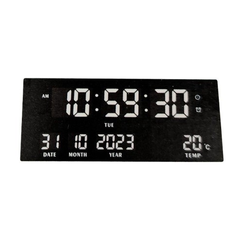 Ηλεκτρονικό ψηφιακό ρολόι LED - JH-3615 - 676173 - White Ηλεκτρονικό ψηφιακό ρολόι LED - JH-3615 - 676173 - White