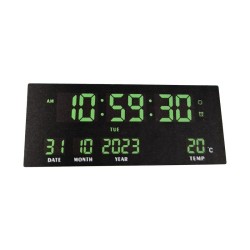 Ηλεκτρονικό ψηφιακό ρολόι LED - JH-3615 - 676173 - Green