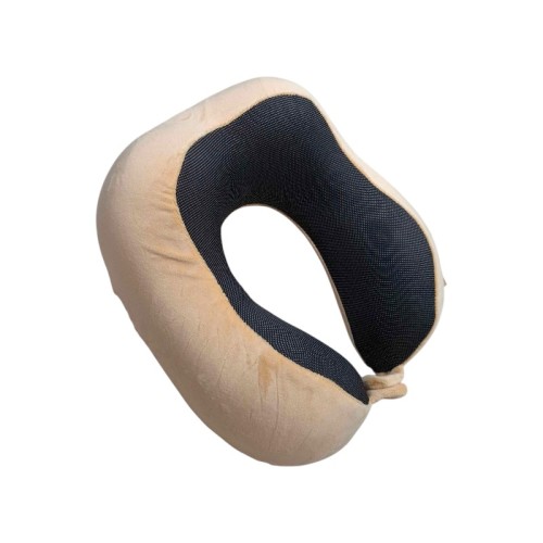 Μαξιλάρι αυχένα ταξιδίου - Memory Foam - 718899 - Beige