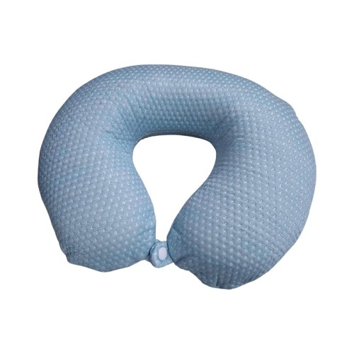 Μαξιλάρι αυχένα ταξιδίου - Memory Foam - 71891 - Light Blue