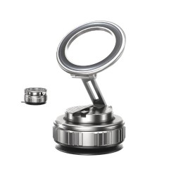 Μαγνητική βάση στήριξης smartphone αυτοκινήτου - G712 - 813423 - Silver