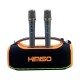 Ασύρματο ηχείο Bluetooth με 2 μικρόφωνα Karaoke - KMS-807 Pro - 813782 - Orange