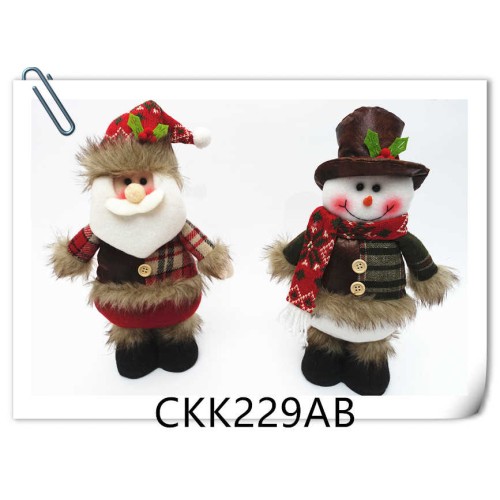 Χριστουγεννιάτικη λούτρινη κούκλα - 33cm - 212269