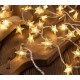 Ηλιακή γιρλάντα φωτισμού LED - Αστέρι - 5m+1m - 20D - 152851 - Warm White