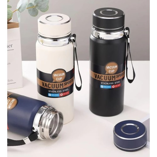 Φορητό παγούρι-θερμός - 600ml - 168440 - Dark Blue