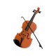 Παιδικό βιολί - 1707 - 215163 - Brown