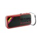 Επαναφορτιζόμενο ραδιόφωνο - PR-798 - 241328 - Red