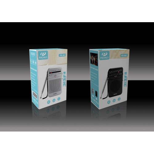 Φορητό ραδιόφωνο - PR-961 - 241304 - Black