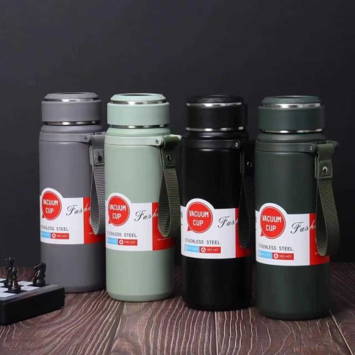Φορητό παγούρι-θερμός - 800ml - 168442 - Dark Green