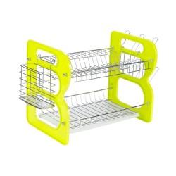 Πιατοθήκη αποστράγγισης διώροφη - WL-232 - 40cm - 521315 - Light Green