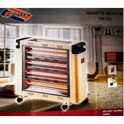 Ηλεκτρική θερμάστρα χαλαζία - CR166 - 2400W - 412406 - Beige