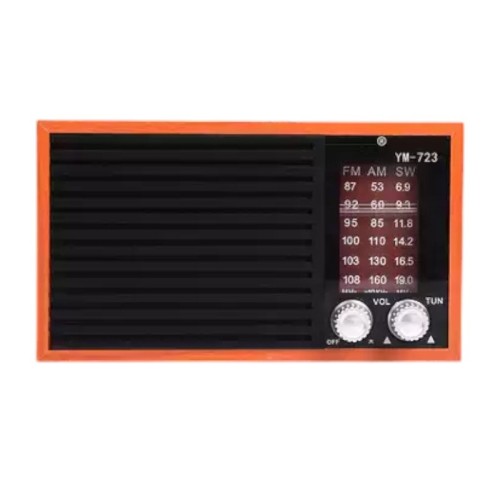 Επαναφορτιζόμενο ραδιόφωνο Retro - YM-723 - 718181