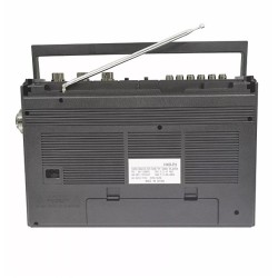 Φορητό ραδιόφωνο & κασετόφωνο με Bluetooth - GLB910 - 718211 - Black